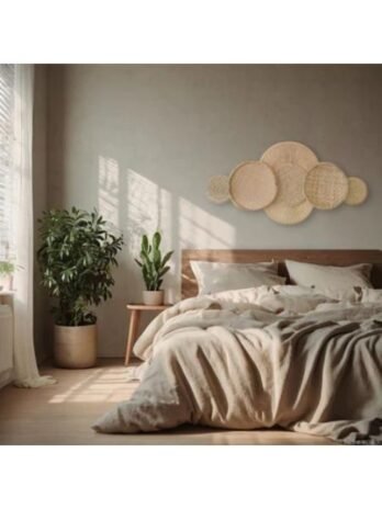 Kit Quadros Decorativos para Decoração com Frase Abençoados por Deus